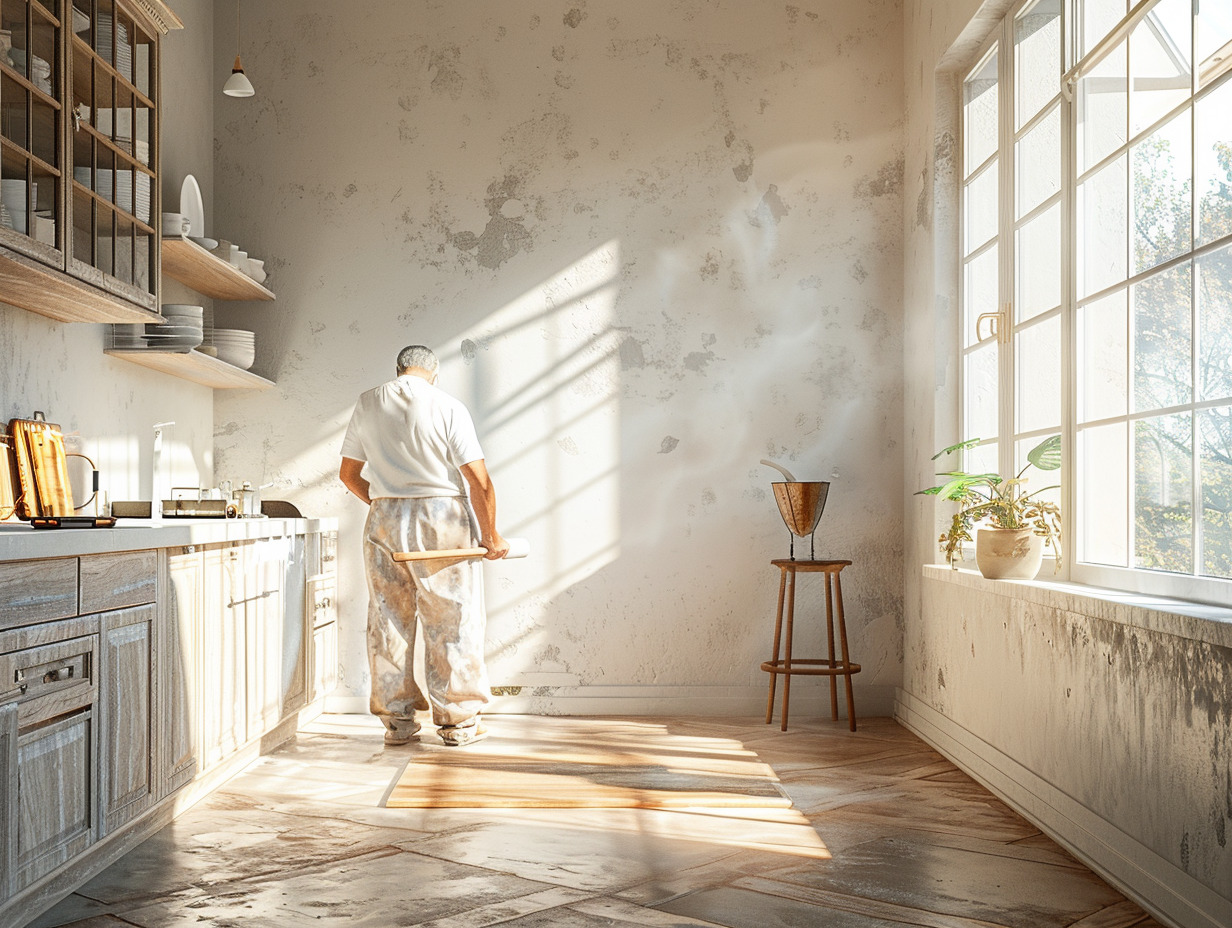 peinture maison neuve