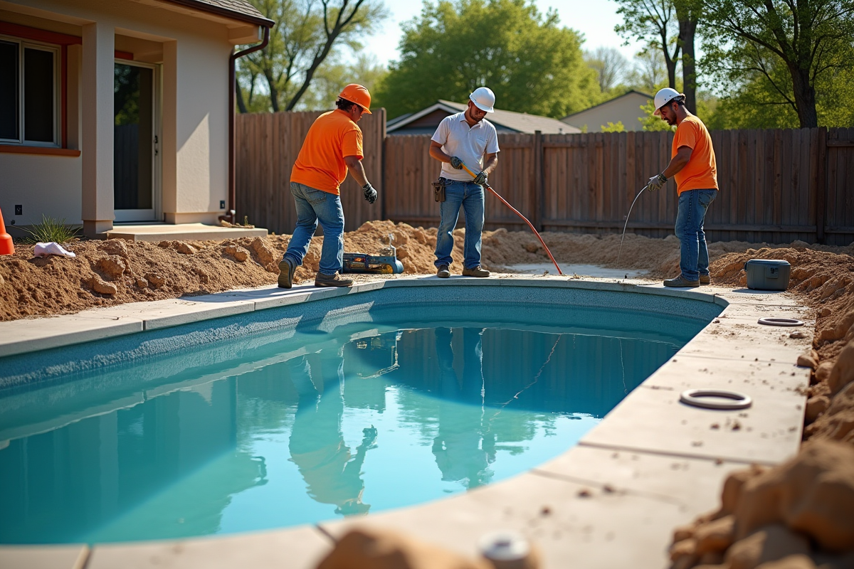 construction piscine