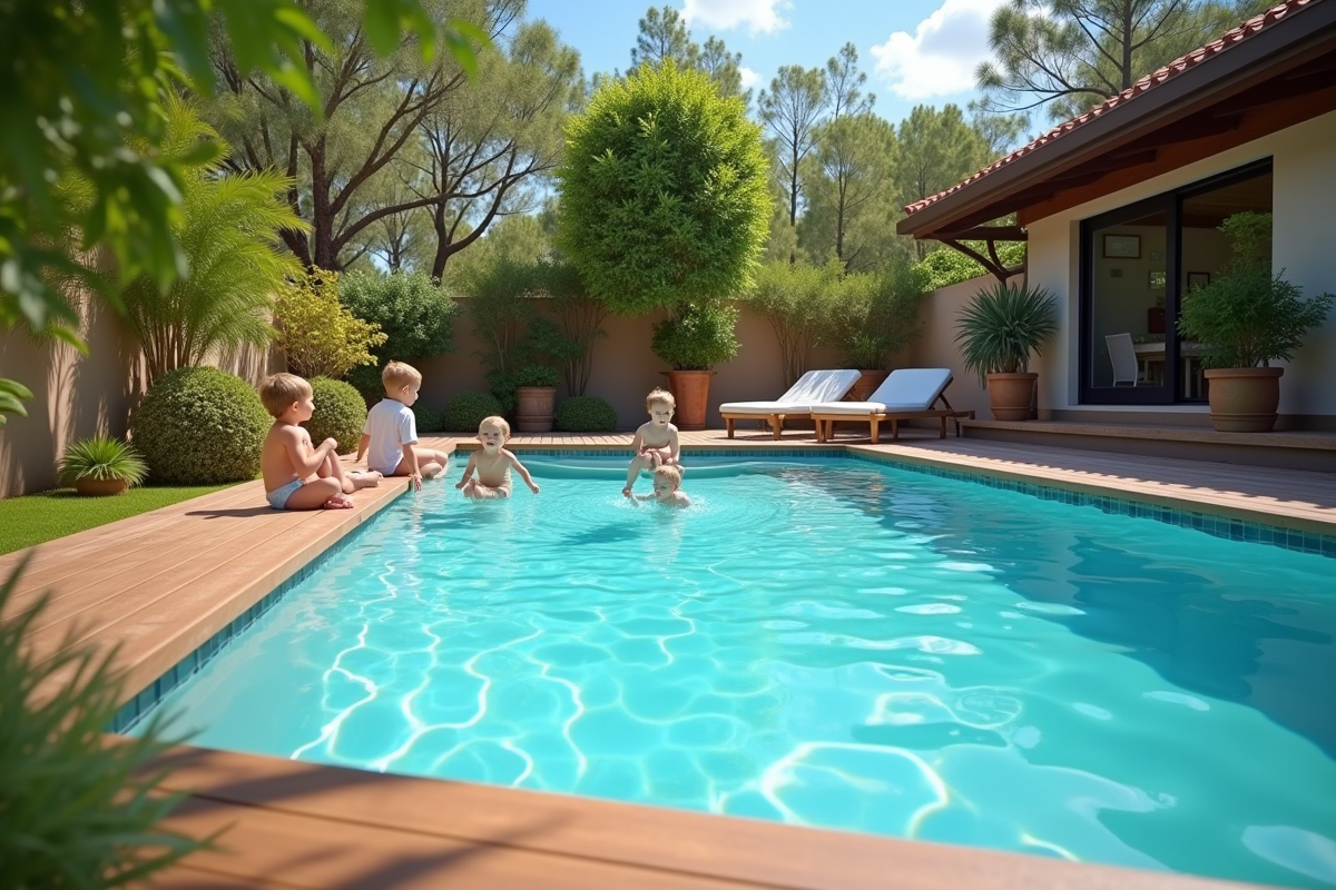 borde de piscine